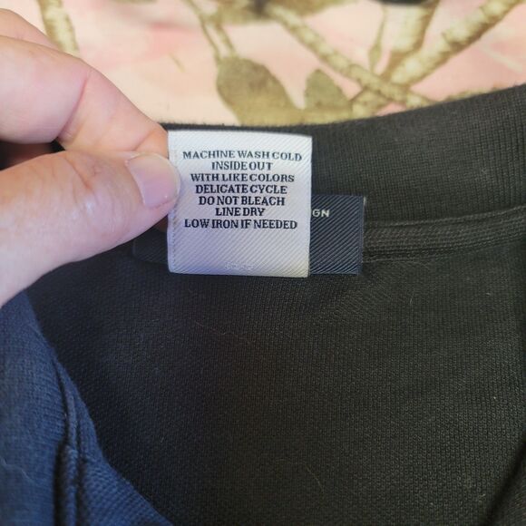 Psycho Bunny Logan Black Polo Shirt Mens Size XS - Picture 10 of 13